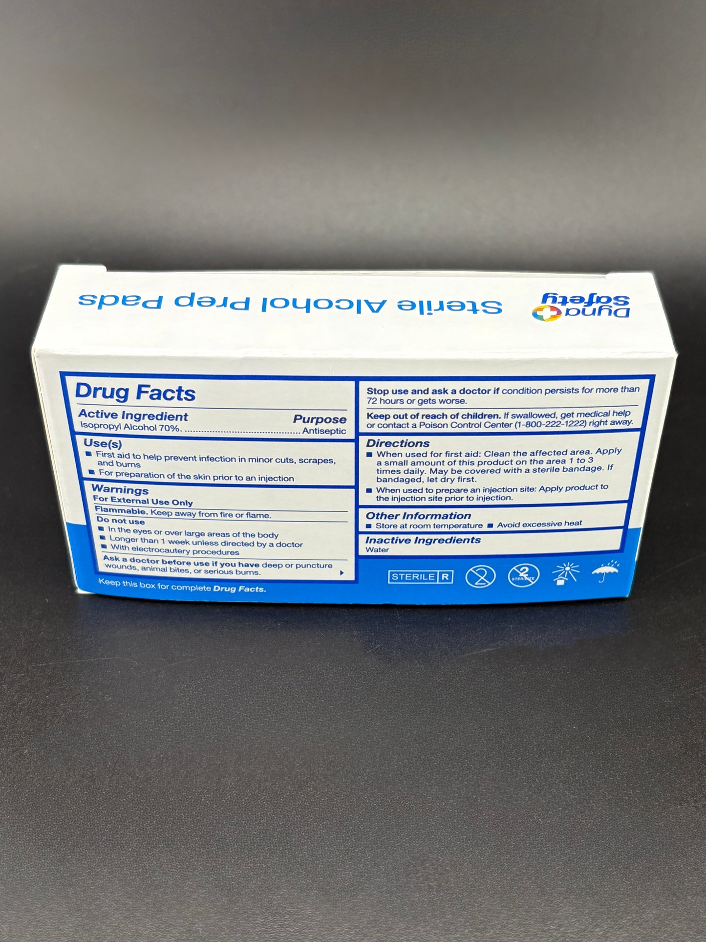 Dynarex Alcohol Prep Pads (50) Pack