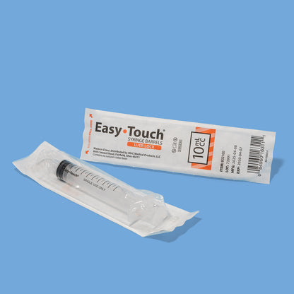 10mL EasyTouch LuerLock Syringes