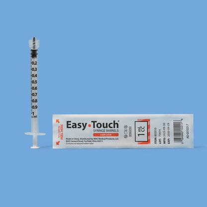 1mL EasyTouch Luer Lock Syringes