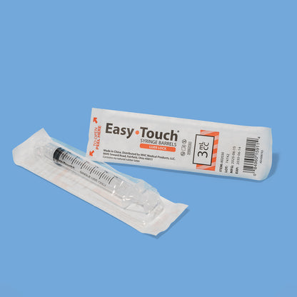 3mL EasyTouch Luer Lock Syringes