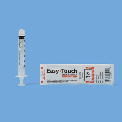 3mL EasyTouch Luer Lock Syringes