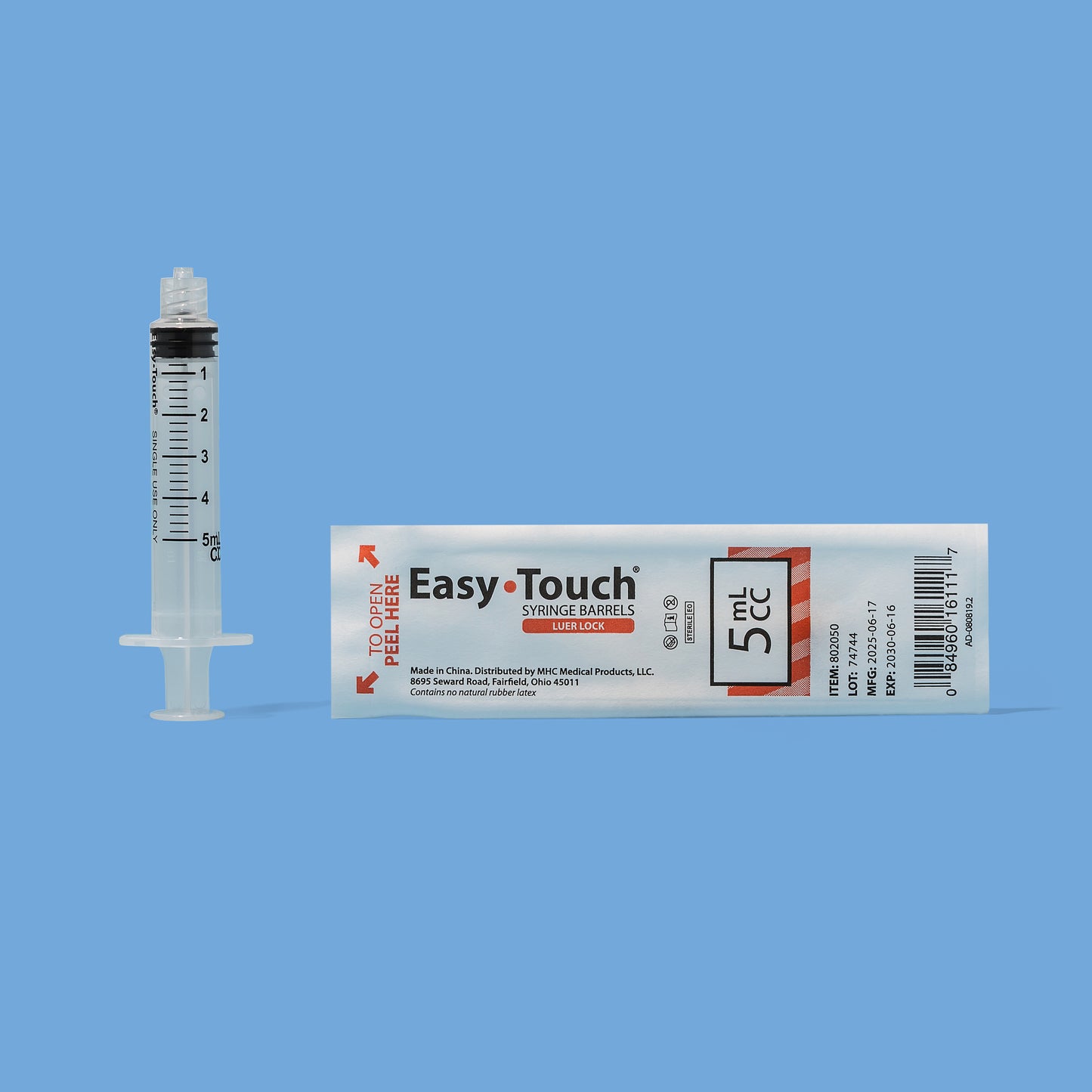 5mL EasyTouch LuerLock Syringes