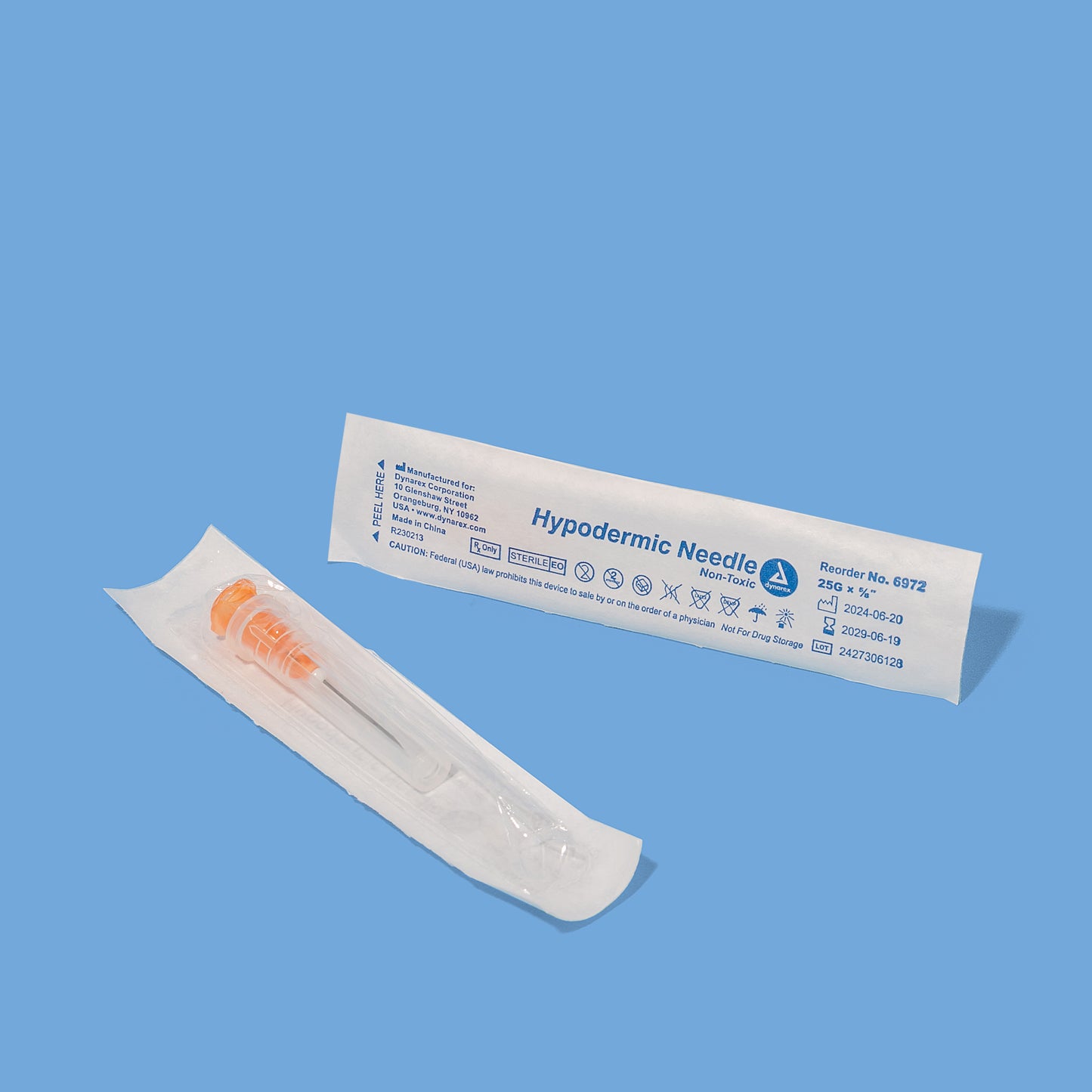 Dynarex Needles 25g 5/8"