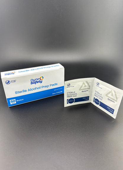 Dynarex Alcohol Prep Pads (50) Pack