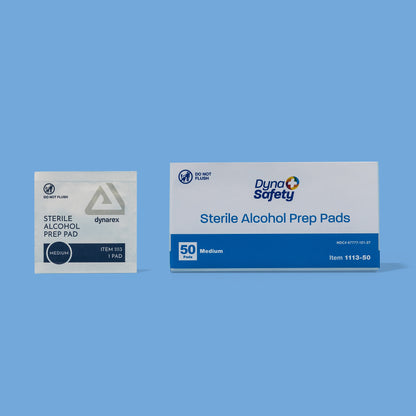 Dynarex Alcohol Prep Pads (50) Pack
