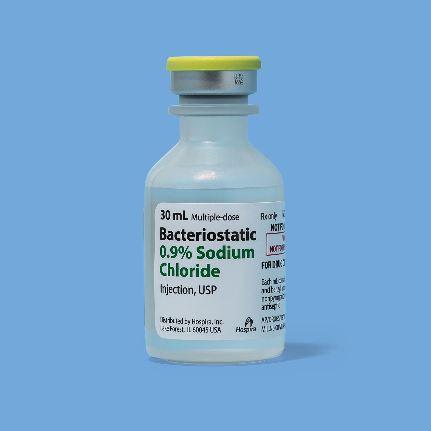 bac water vs sodium chloride Bacteriostatic Saline for Injection main image 0