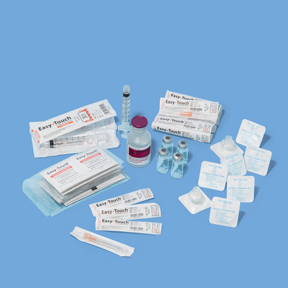 Kit de inicio todo en uno para reconstitución y filtrado