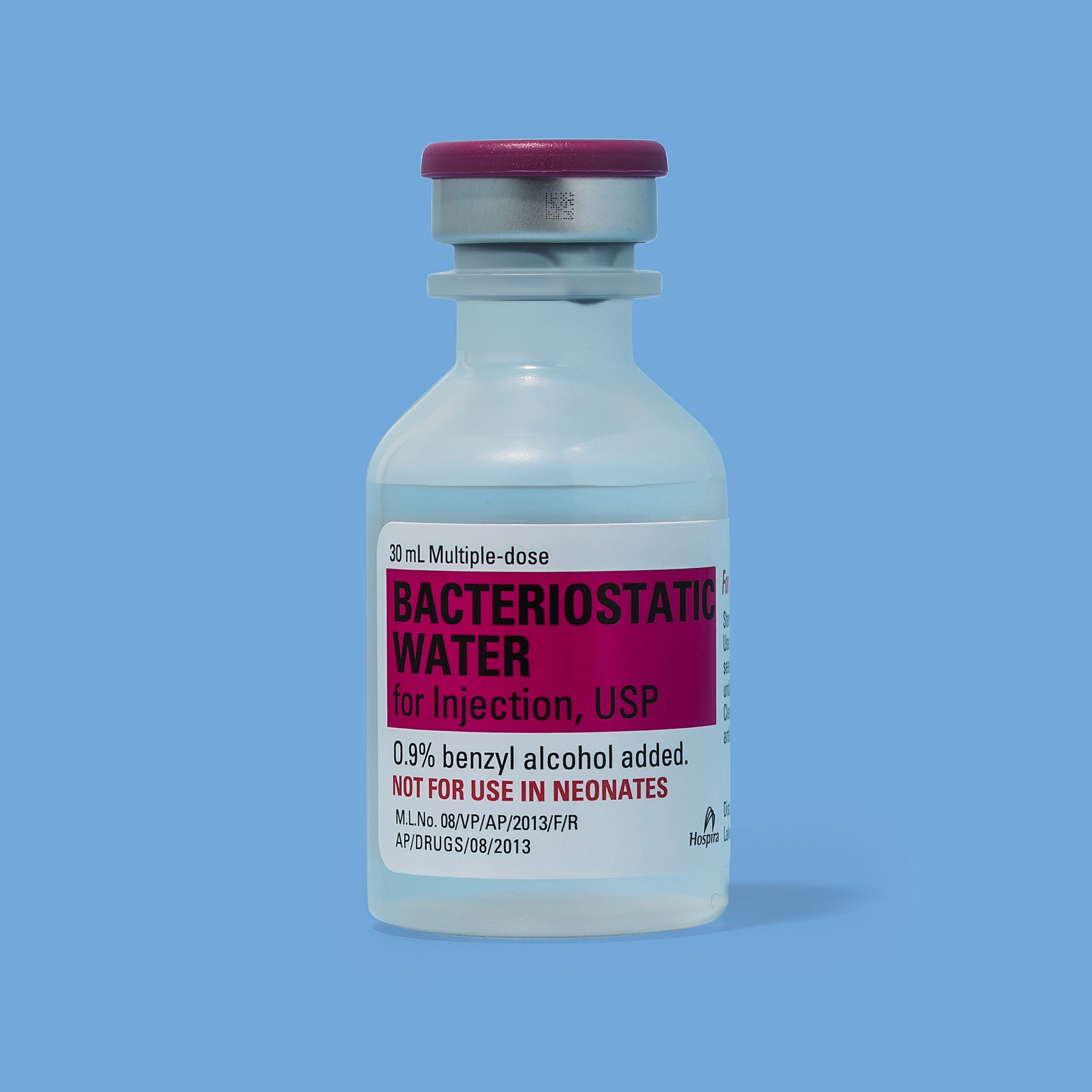 Agua bacteriostática Pfizer Hospira – 30 ml