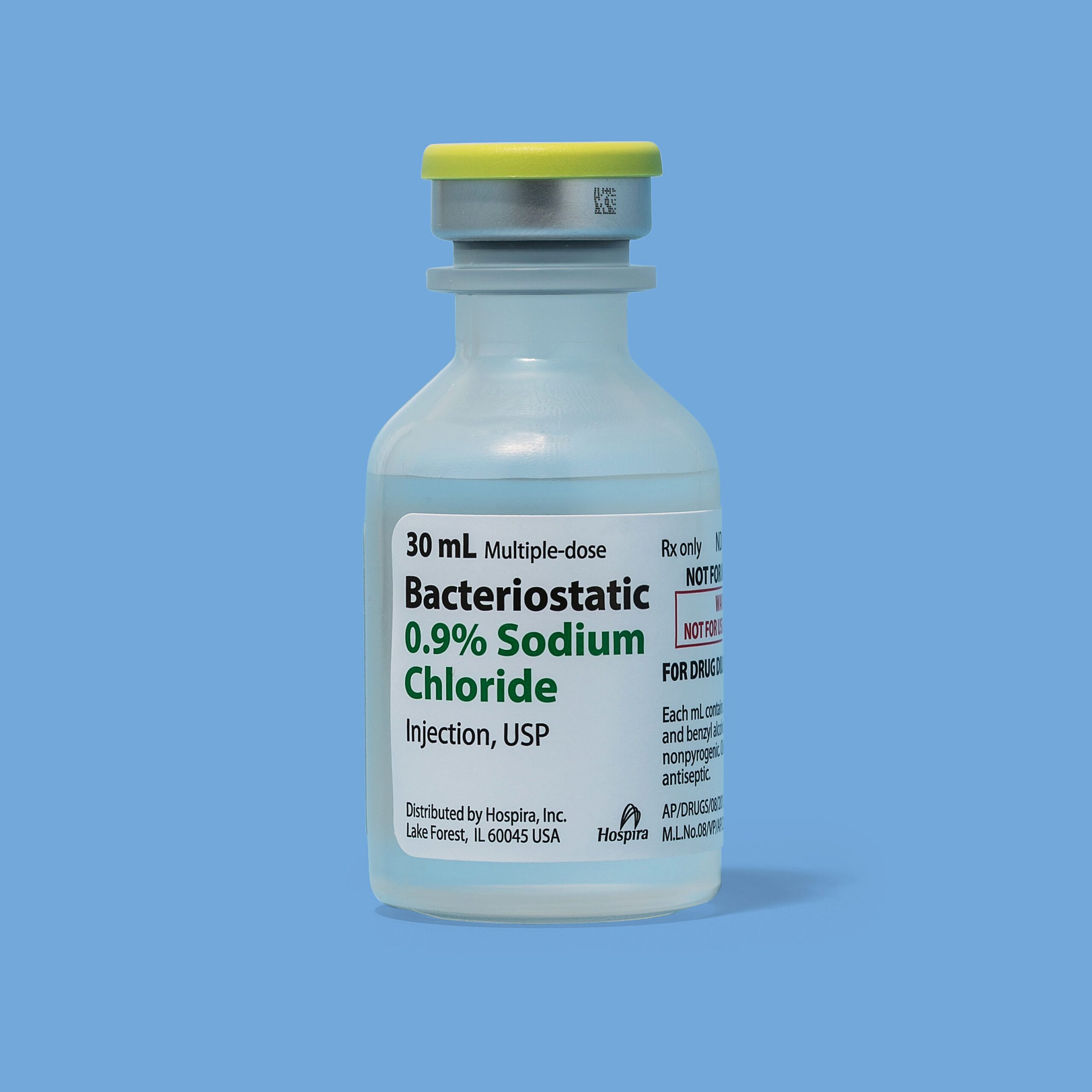 Pfizer Hospira Bacteriostatic Sodium Chloride – 30 mL