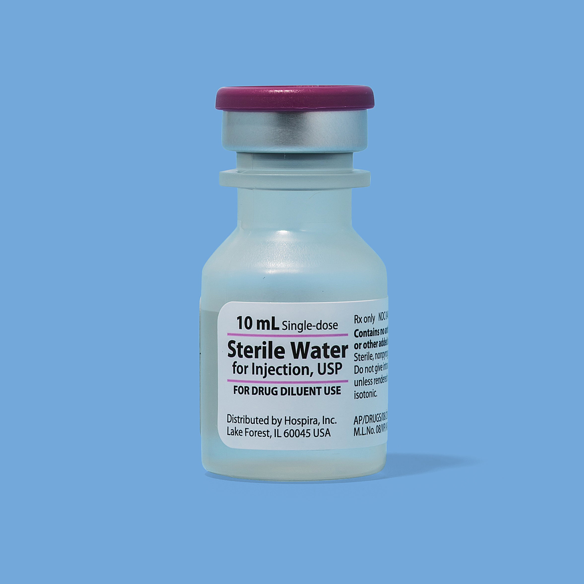 Pfizer Hospira Sterile Water – 10 mL